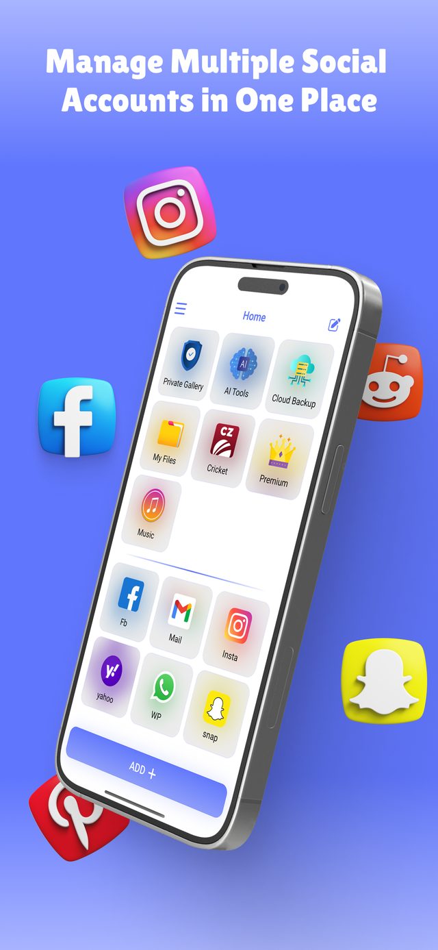 Manage multiple social accounts in one place